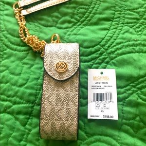 Michael Kors Lipstick Case with Sling.